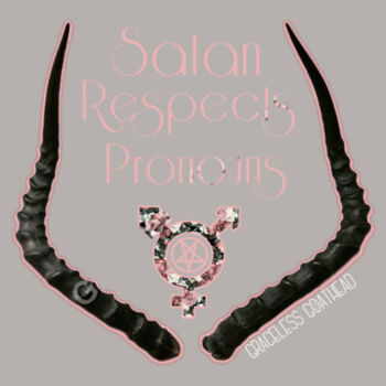 Satan respect pronouns Toddler and youth Design