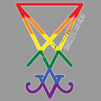 Pride Rainbow Unisex Vneck ( fitted)  Adult Design
