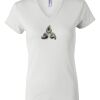 Women's Short Sleeve V-Neck T-Shirt Thumbnail