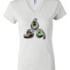 Women's Short Sleeve V-Neck T-Shirt Thumbnail