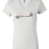 Women's Short Sleeve V-Neck T-Shirt Thumbnail