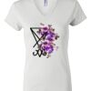 Women's Short Sleeve V-Neck T-Shirt Thumbnail