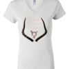 Women's Short Sleeve V-Neck T-Shirt Thumbnail