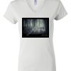 Women's Short Sleeve V-Neck T-Shirt Thumbnail